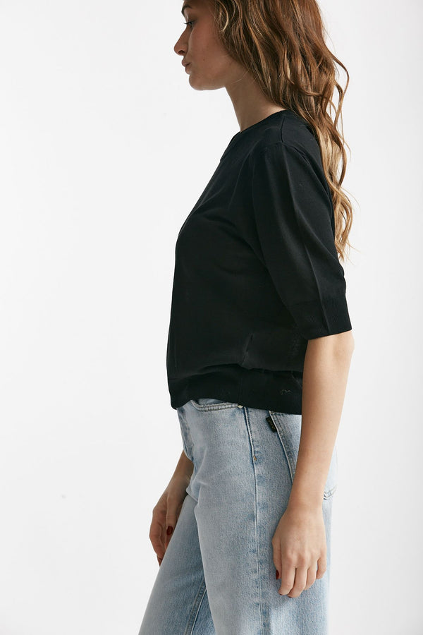 maglia girocollo nero women Grifoni