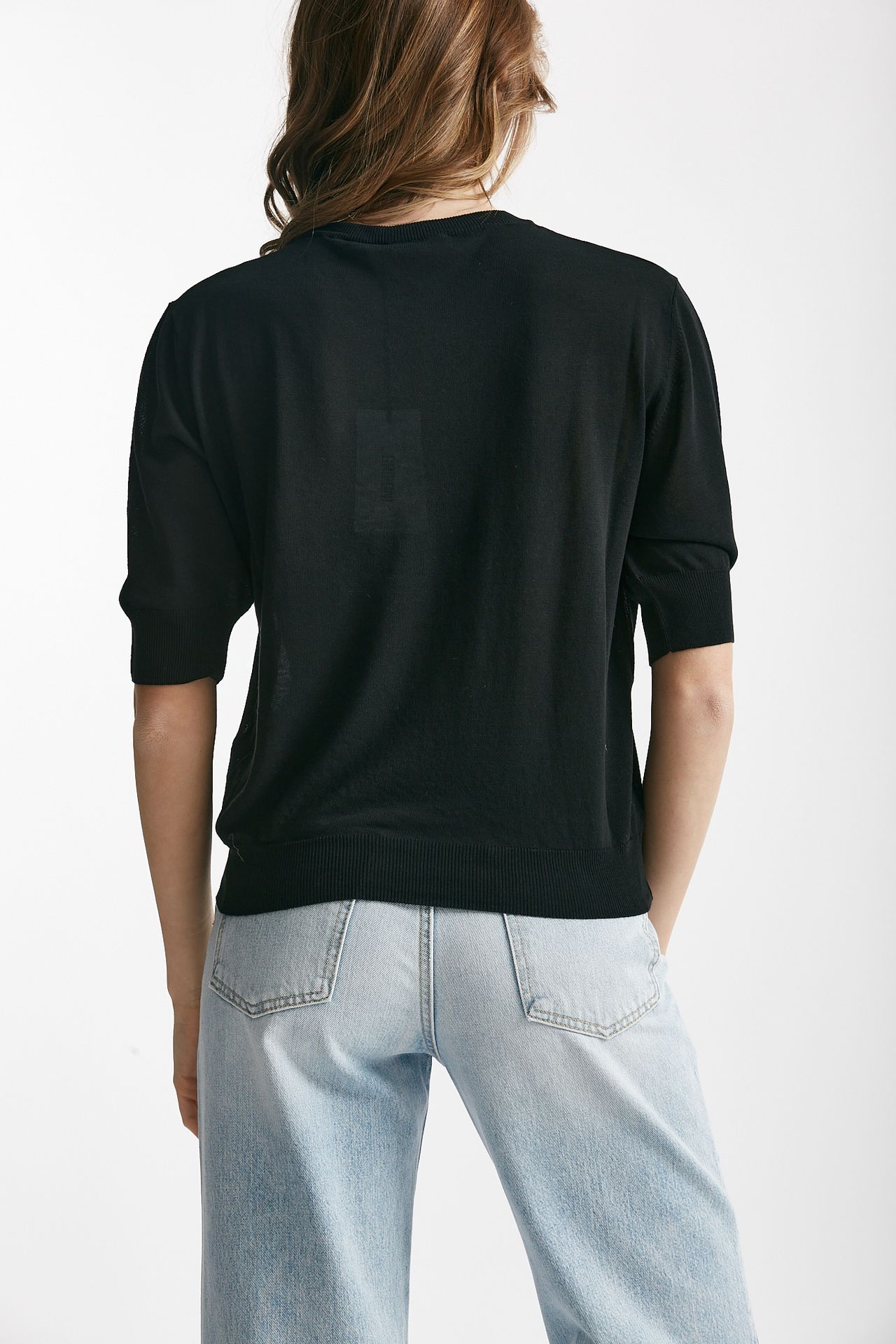 maglia girocollo nero women Grifoni - 3