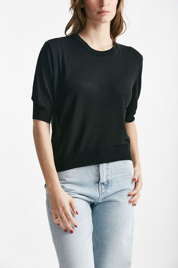 maglia girocollo nero women Grifoni
