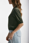 maglia girocollo verde militare women Grifoni - 2