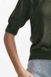 maglia girocollo verde militare women Grifoni - 5