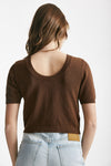 maglia crop marrone women Grifoni - 3