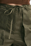 shorts in cotone verde militare women Grifoni - 4