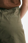 shorts in cotone verde militare women Grifoni - 7