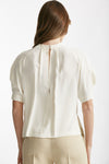 camicia in misto seta panna women Grifoni - 3