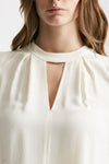 camicia in misto seta panna women Grifoni - 5