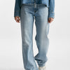 jeans palazzo korea lavaggio chiaro women Haikure - 7