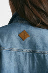 camicia in denim crop women Haikure - 5