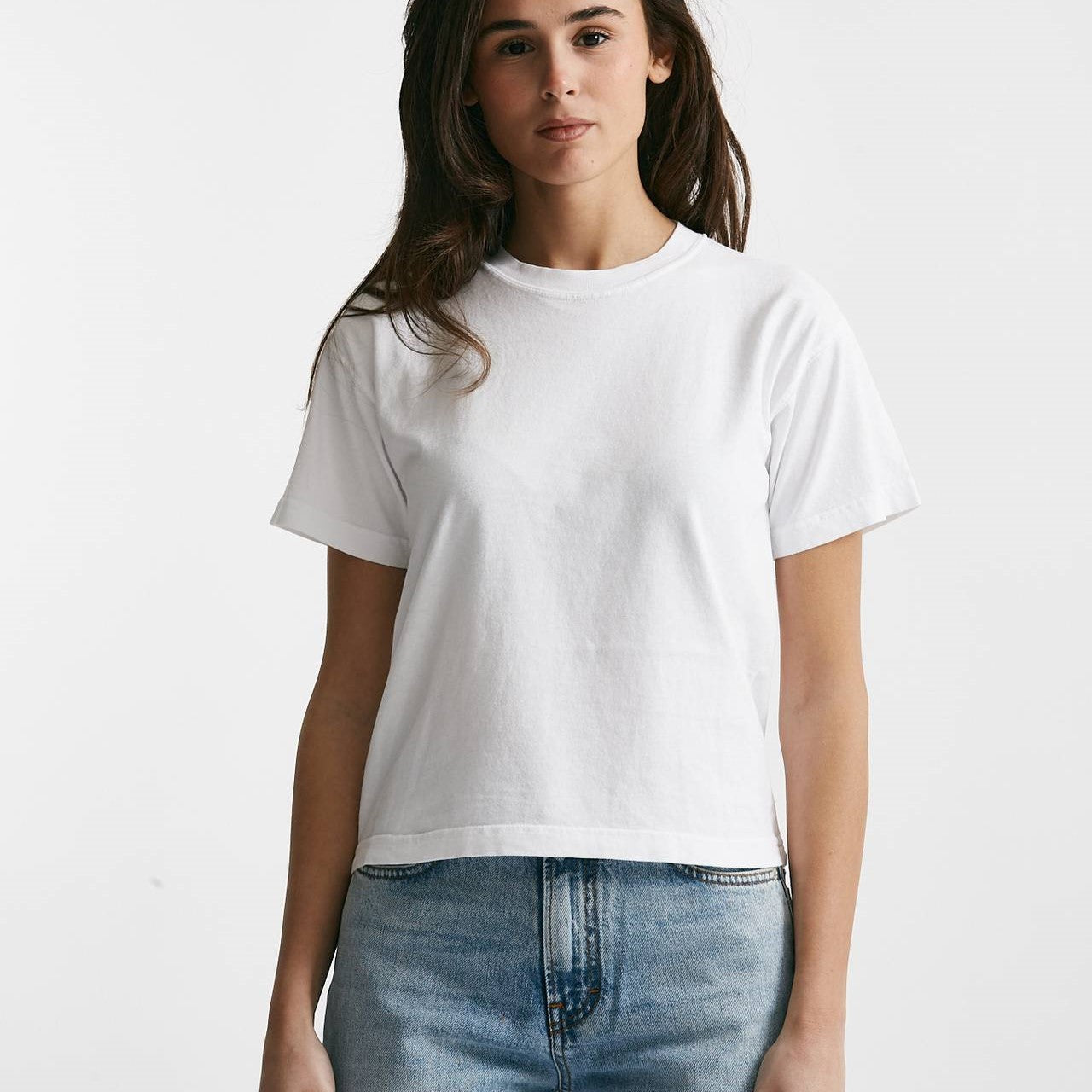 t-shirt girocollo bianco women Haikure - 6