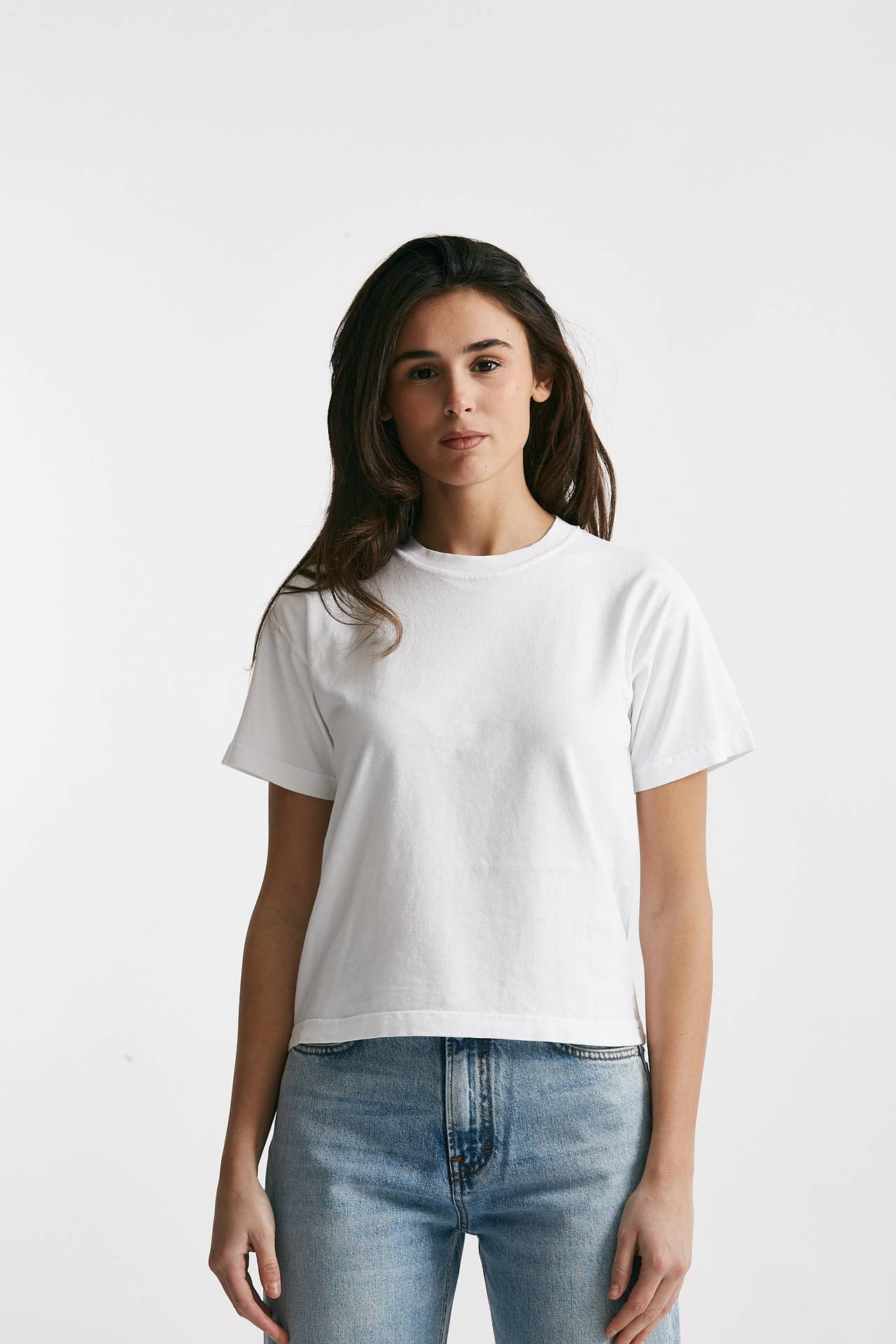 t-shirt girocollo bianco women Haikure - 1