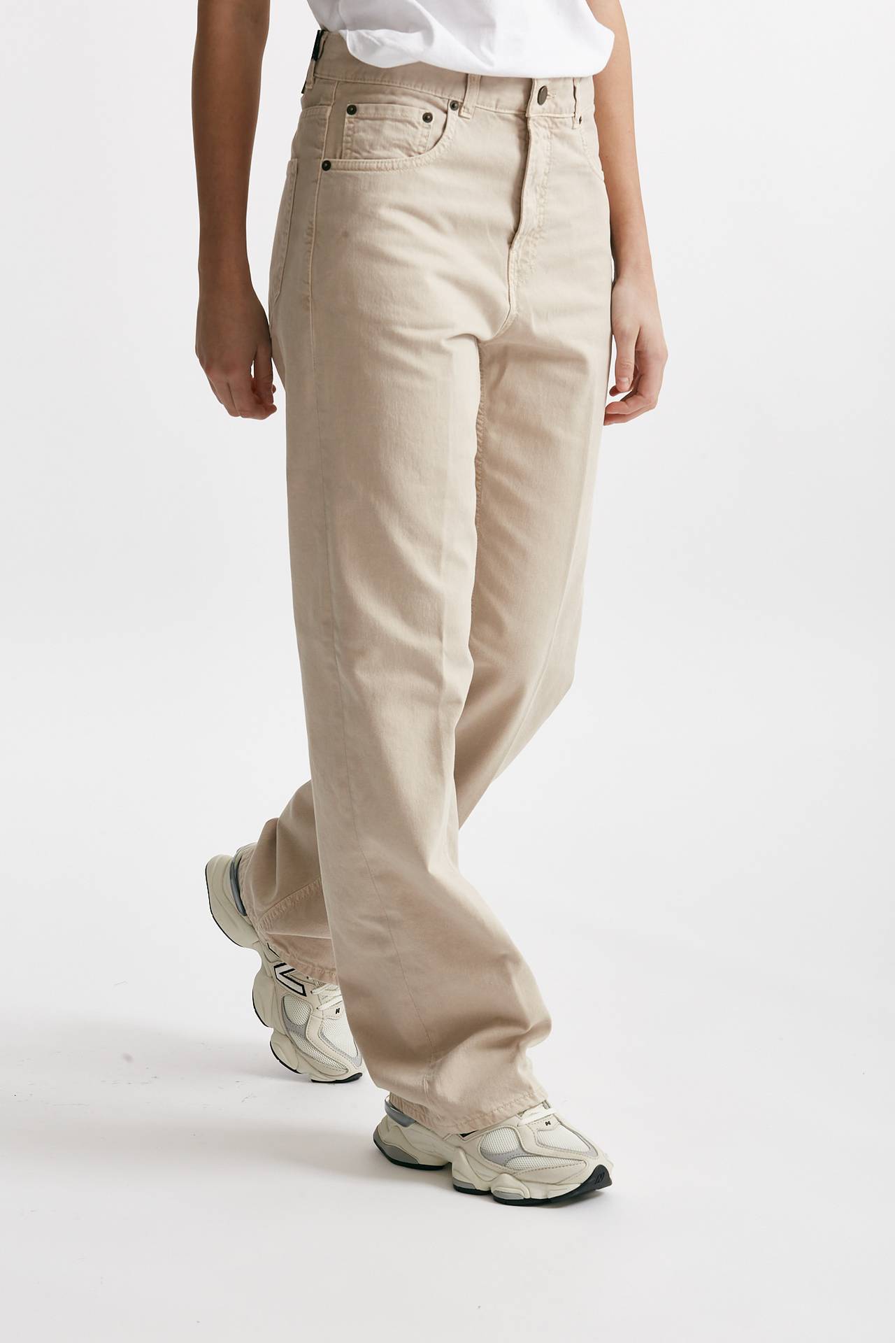 jeans boy fit bonnie beige women Haikure - 4