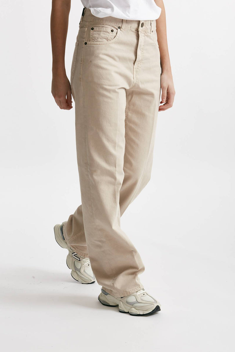 jeans boy fit bonnie beige women Haikure - 4