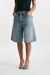 bermuda in denim lavaggio chiaro women Haikure - 1