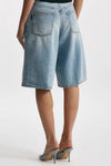bermuda in denim lavaggio chiaro women Haikure - 3