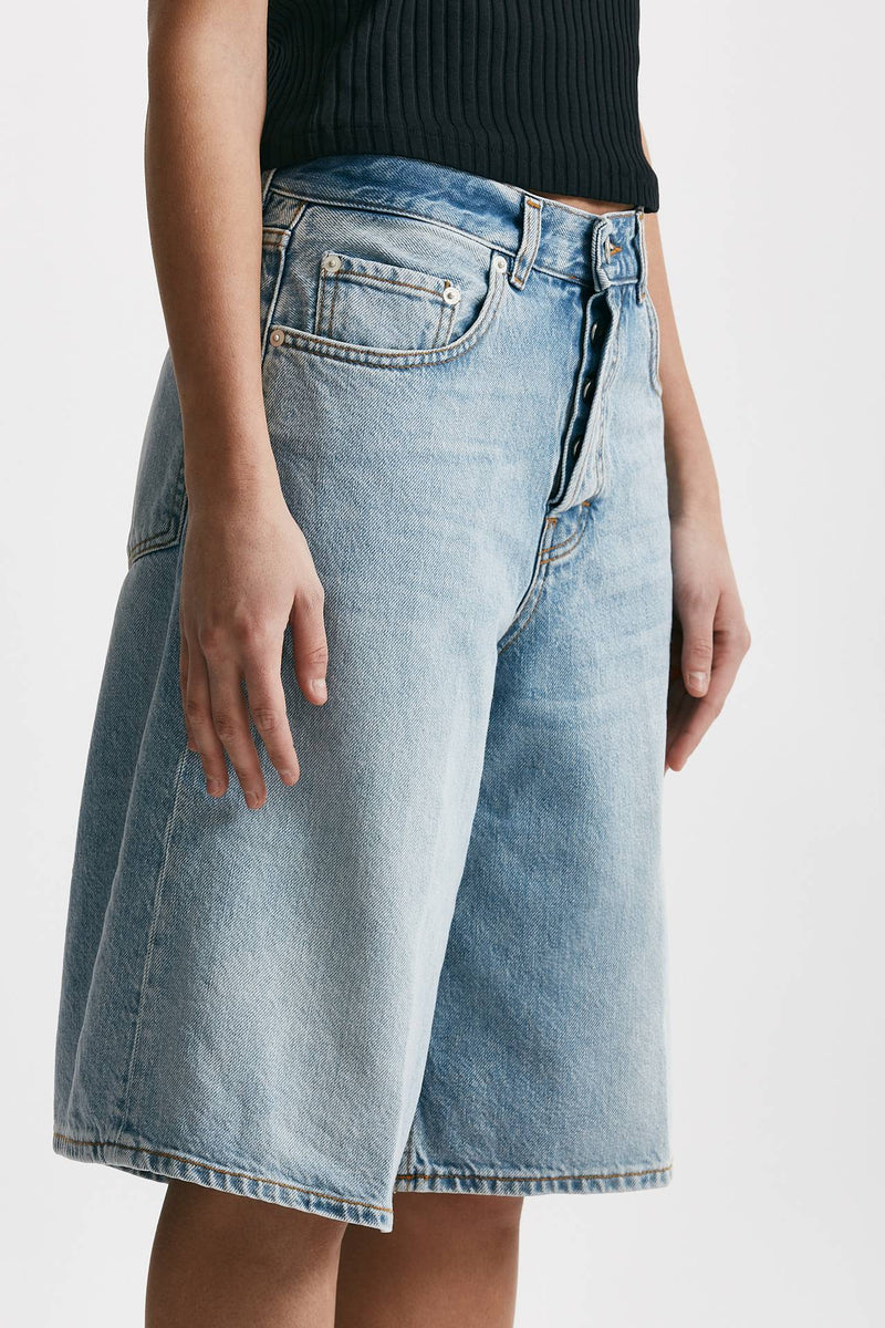 bermuda in denim lavaggio chiaro women Haikure - 4