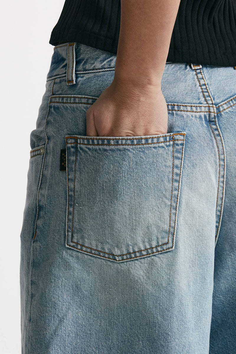 bermuda in denim lavaggio chiaro women Haikure - 6
