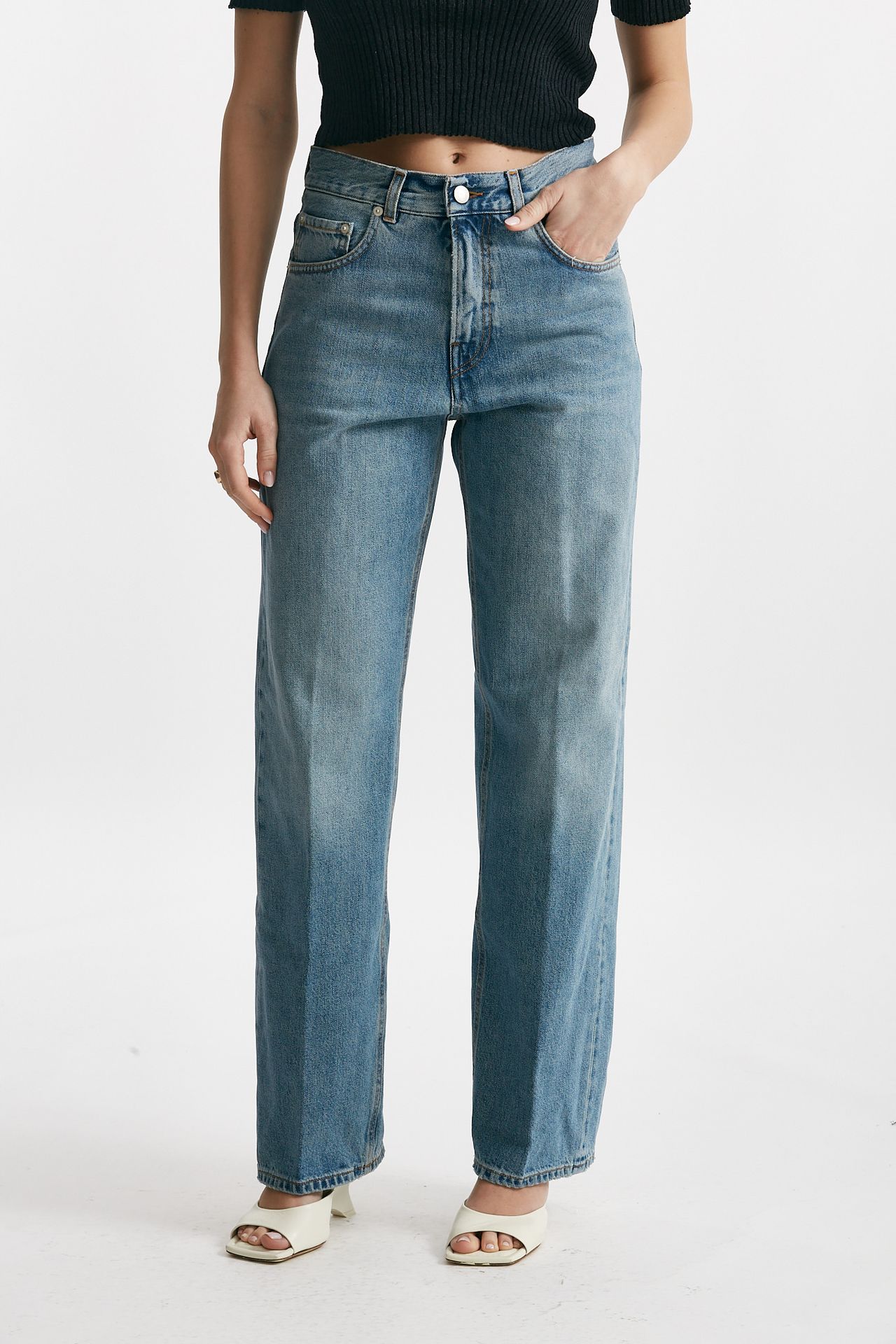 jeans boyfit bonnie medio chiaro women Haikure - 1