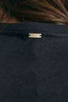 t-shirt basica in cotone blu women Herno - 6