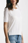 t-shirt basica in cotone bianco women Herno - 2