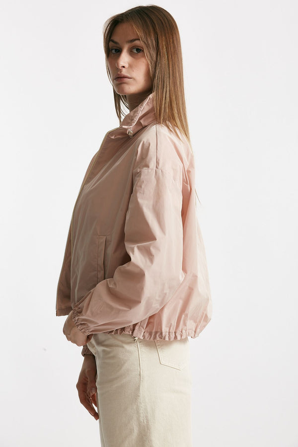 bomber in taffetà tecnico rosa women Herno