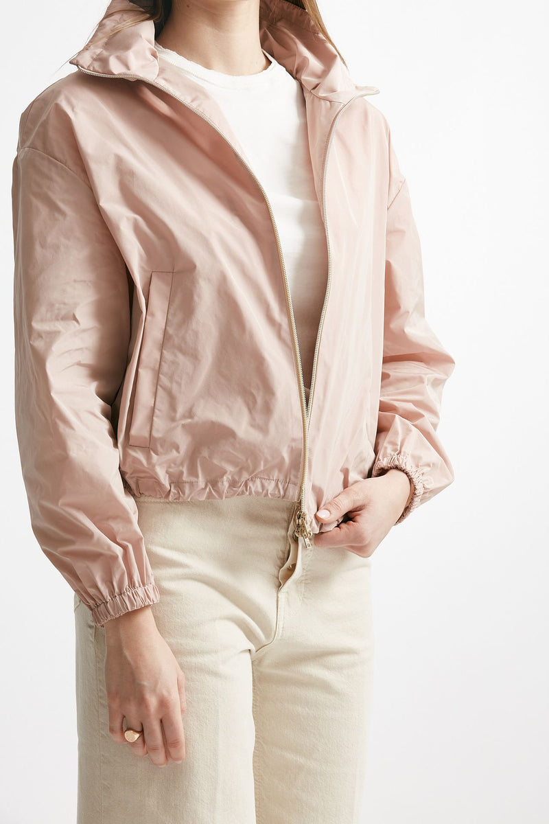 bomber in taffetà tecnico rosa women Herno - 5