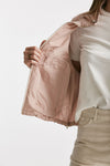 bomber in taffetà tecnico rosa women Herno - 8