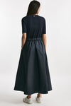 abito con gonna taffetà blu women Herno - 3