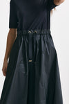 abito con gonna taffetà blu women Herno - 5