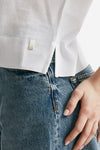 maglia scollo a v bianco women Herno - 4