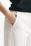 pantalone palazzo incotex neera bianco women Incotex - 5