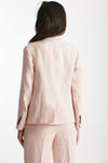 giacca in lino rosa tenue women Incotex - 3