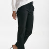 pantalone slim in cotone kimama nero women Incotex - 7