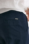 pantalone in cotone ilya blu women Incotex - 5