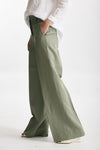 pantalone palazzo neera verde salvia women Incotex - 2