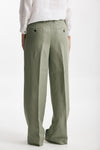 pantalone palazzo neera verde salvia women Incotex - 3
