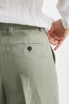 pantalone palazzo neera verde salvia women Incotex - 6