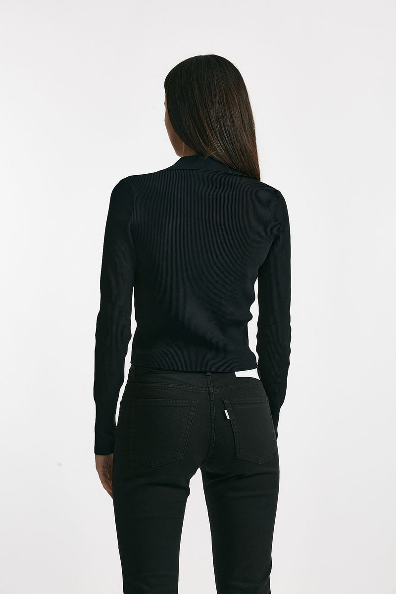 maglia polo nero women Iro - 3