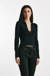 maglia polo nero women Iro - 4