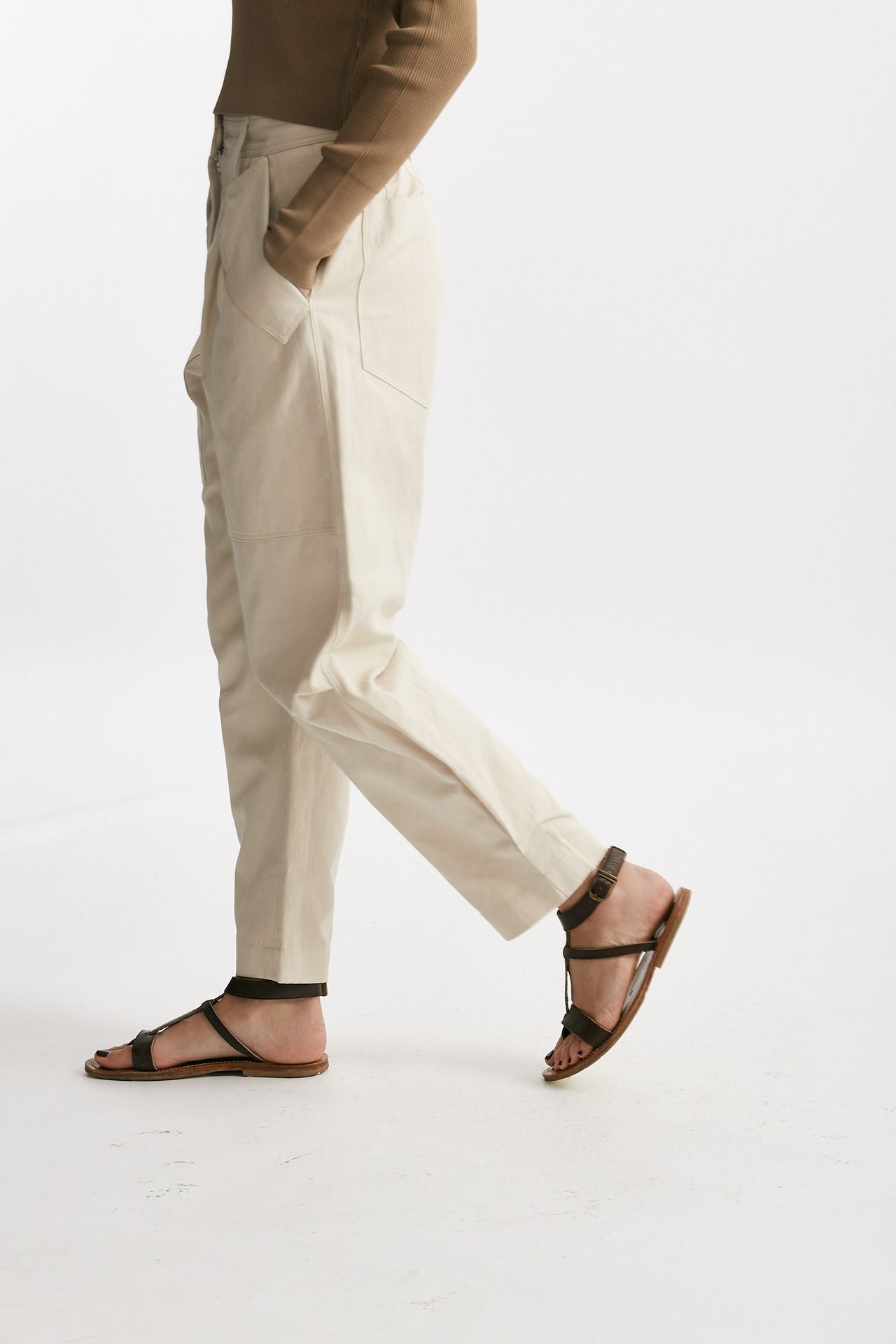 pantalone cargo panna women Iro - 2