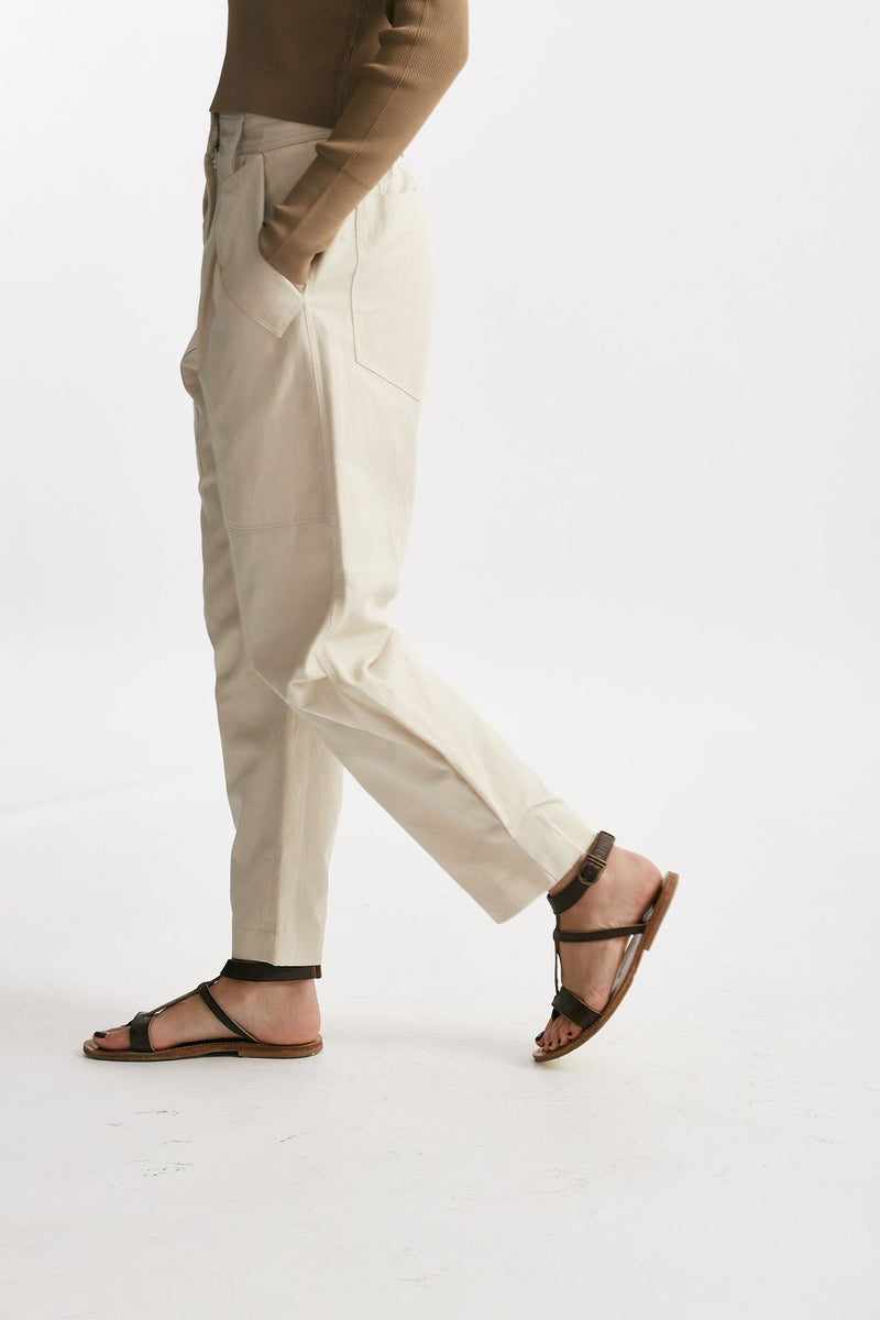pantalone cargo panna women Iro - 2