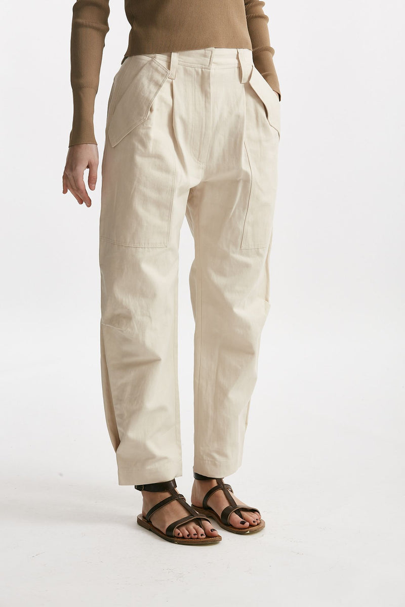 pantalone cargo panna women Iro - 4
