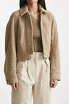 bomber bouclè beige women Iro - 4