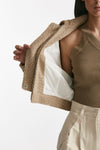 bomber bouclè beige women Iro - 5