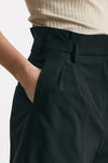 bermuda in fresco lana vita alta nero women Iro - 5