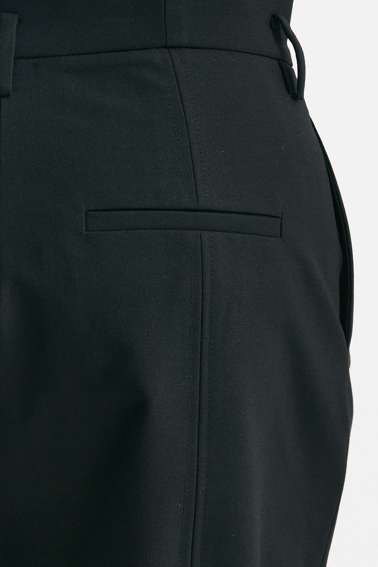 bermuda in fresco lana vita alta nero women Iro - 6