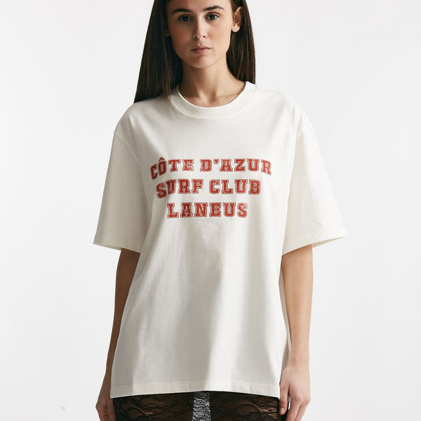 t-shirt over girocollo women Laneus
