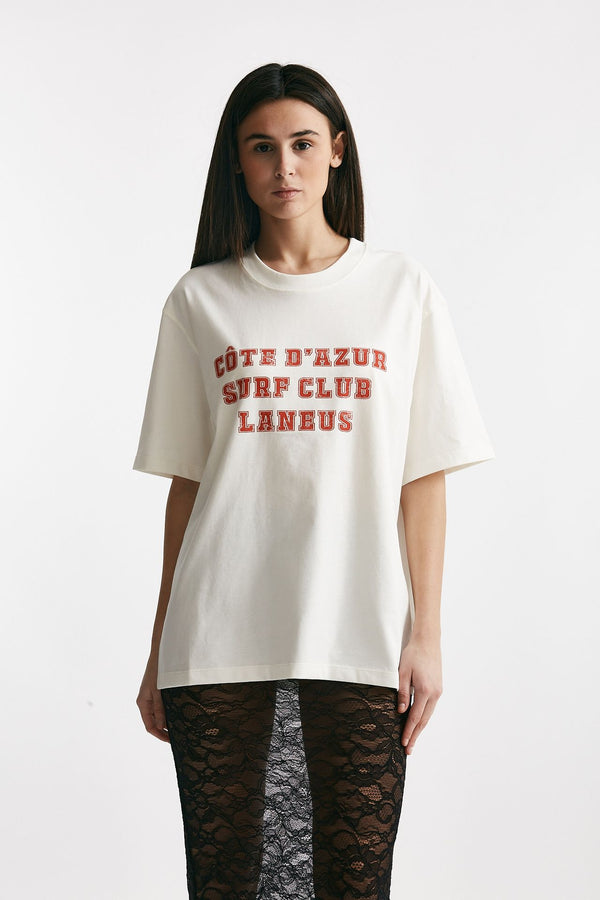 t-shirt over girocollo women Laneus