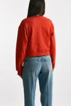 felpa girocollo rosso girocollo women Laneus - 3