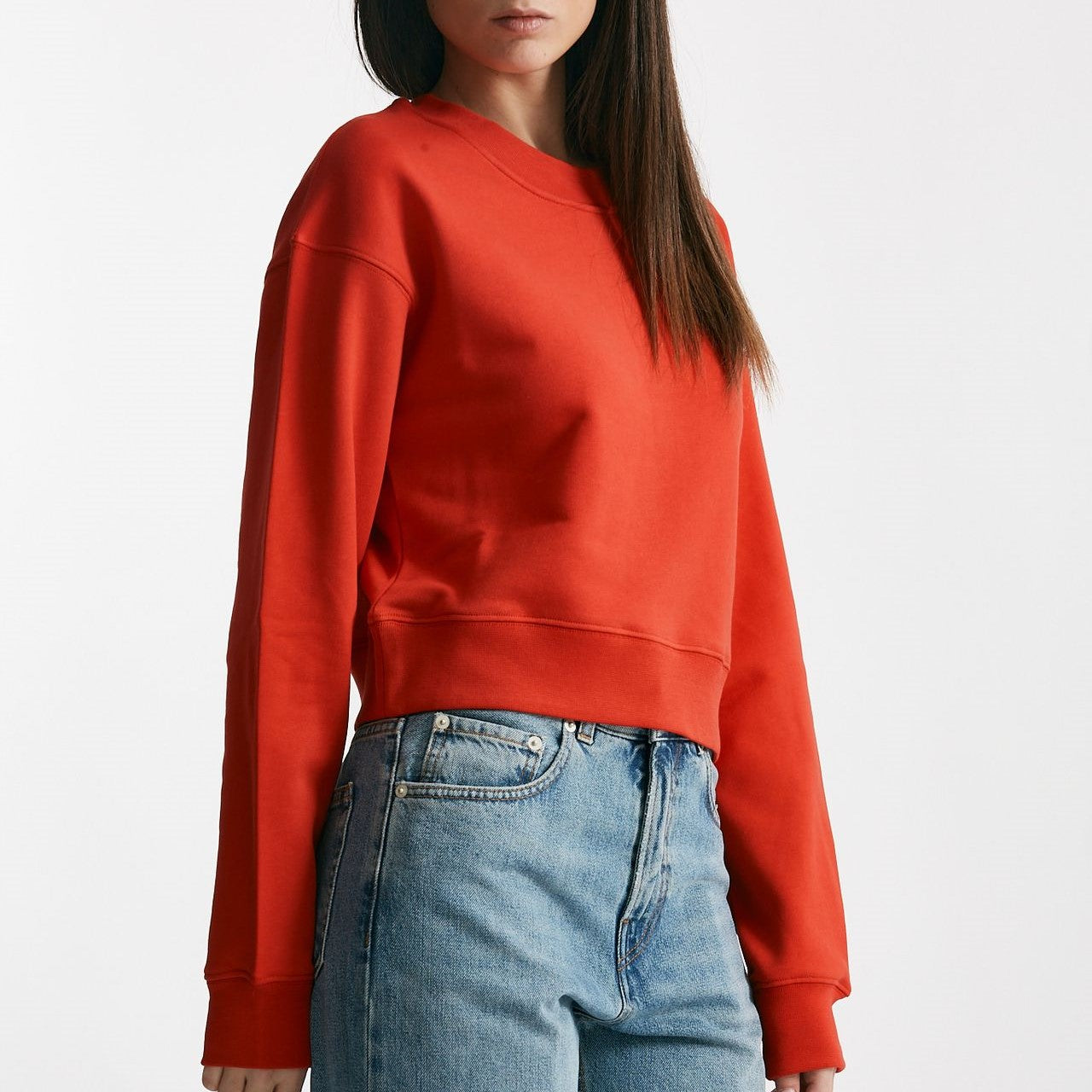 felpa girocollo rosso girocollo women Laneus - 6