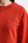 felpa girocollo rosso girocollo women Laneus - 5